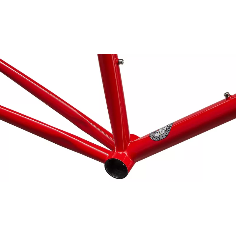 Kit Cadre RITCHEY Road Logic Signature Edition 53cm Acier Route Classic Red #savetherimbrake | Le Comptoir Bike Shop