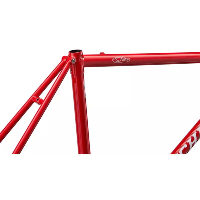 Kit Cadre RITCHEY Road Logic Signature Edition 53cm Acier Route Classic Red #savetherimbrake | Le Comptoir Bike Shop