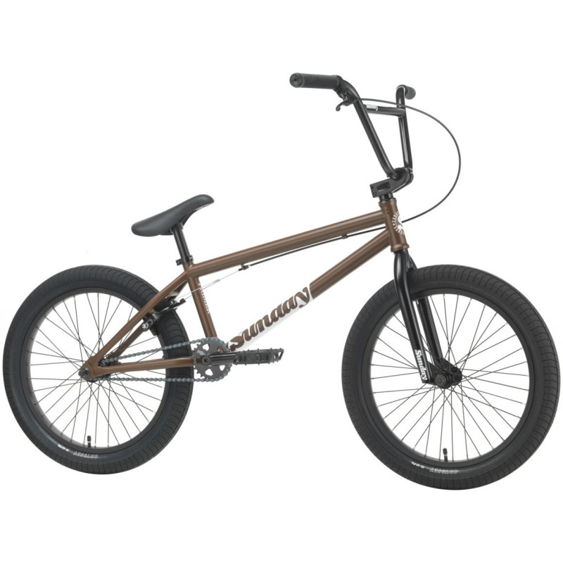 BMX complet SUNDAY Primer marron - 21 pouces