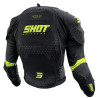 Gilet SHOT Optimal 2.0 black/Yellow neon - Kid L