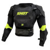Gilet SHOT Optimal 2.0 black/Yellow neon - Kid S