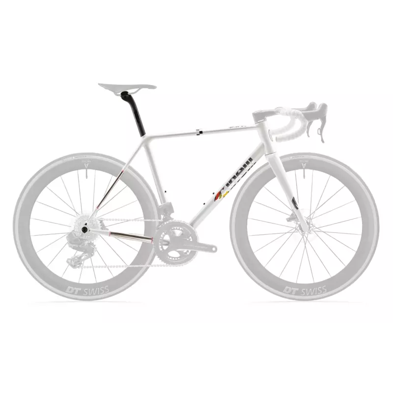 Kit Cadre Cinelli Speciale Corsa XCR White Mirror L - Le Comptoir Bike Shop