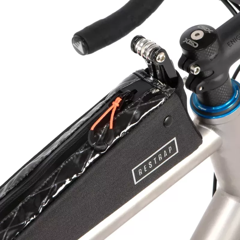 Sacoche Top Tube RESTRAP Aero Race | Bikepacking Gravel Comptoir Bike Shop