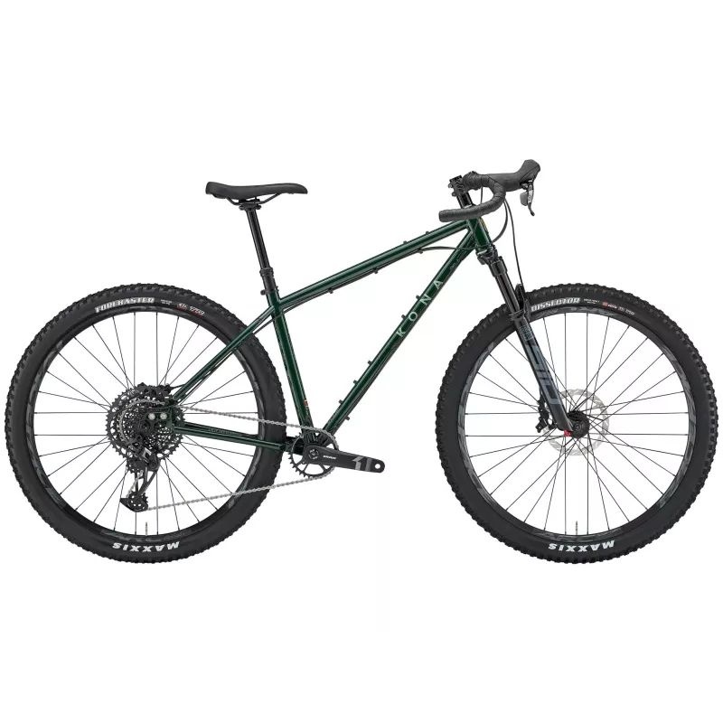 Vélo Gravel KONA LBF 2027 Vert Taille L | Comptoir Bike Shop