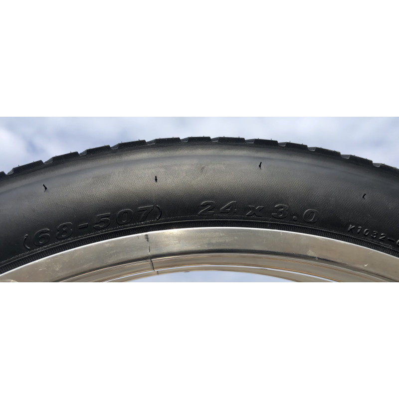 Pneu Fat Bike KENDA Kraze 24" x 3.0 68/507 noir
