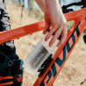 Porte-bidon + Bidon clear 600ml FIDLOCK incl.twist bike base