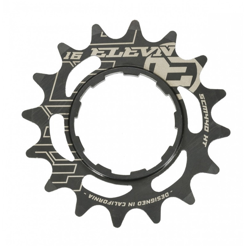 Pignon ELEVN CrMo noir - 14T