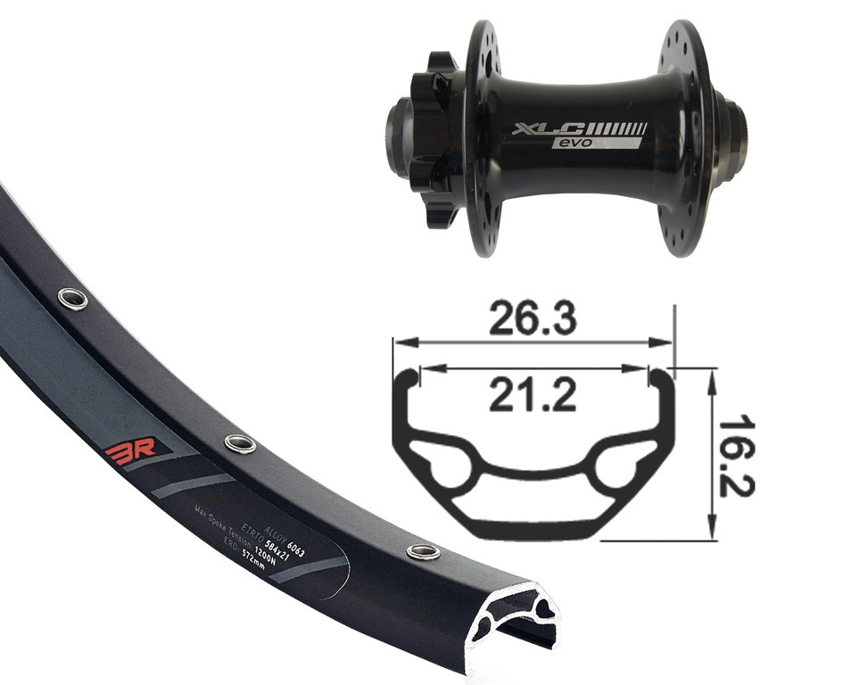 Tige De Selle XLC Pour Vélo - Diamètre 30,9 Mm - Hauteur 157 Mm - Mixte