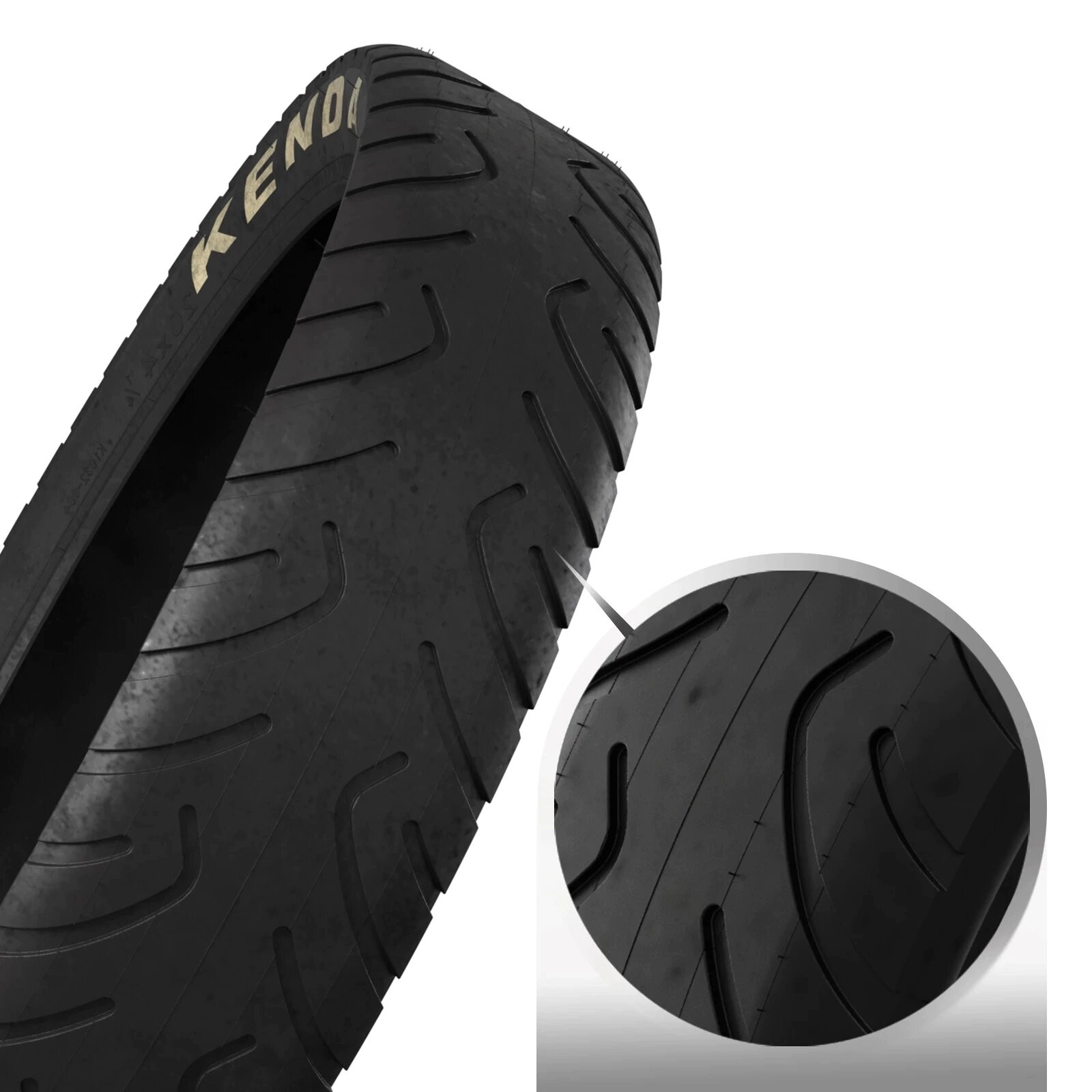 Pneu Fat Bike Kenda Kraze 20×4.00 Slick – Route, Sable, Herbe, Neige – Électrique & VTT Fat Extra Large